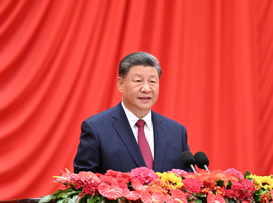 MK体育网页版（中国区）官方网站：在庆祝中华人民共和国成立75周年招待会上的讲话